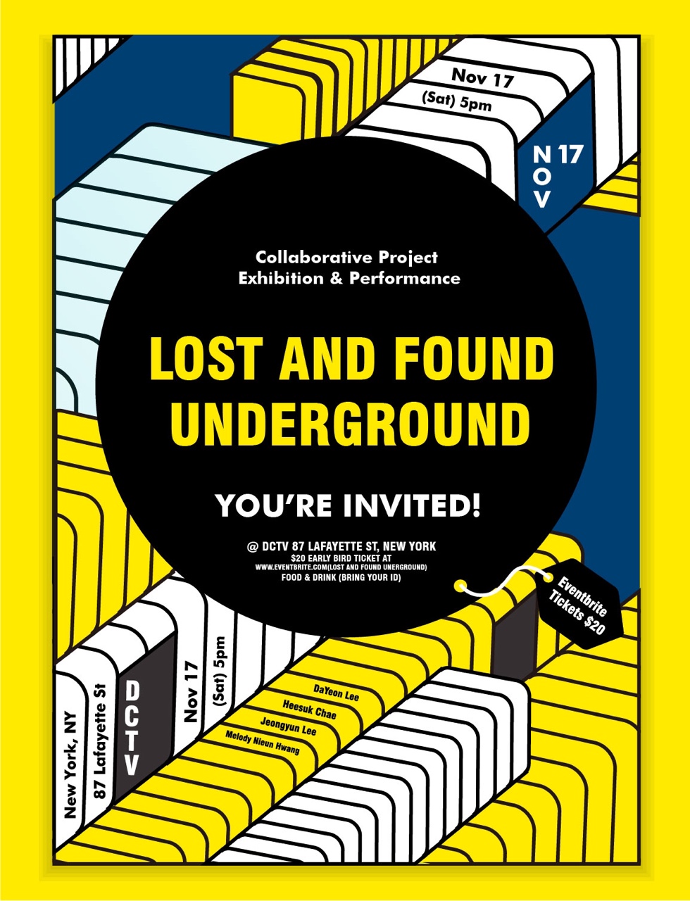 Lost and Found Underground — Korean Cultural Center New York